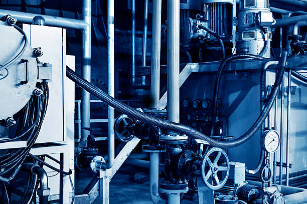 Salle de chaudière moderne